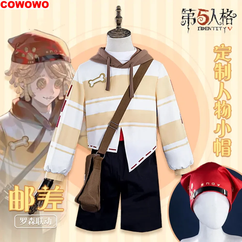 COWOWO Identity V Victor Grantz Mailman Cosplay Costume Cos Game Anime Party Uniform Hallowen Play Role Clothes Clothing