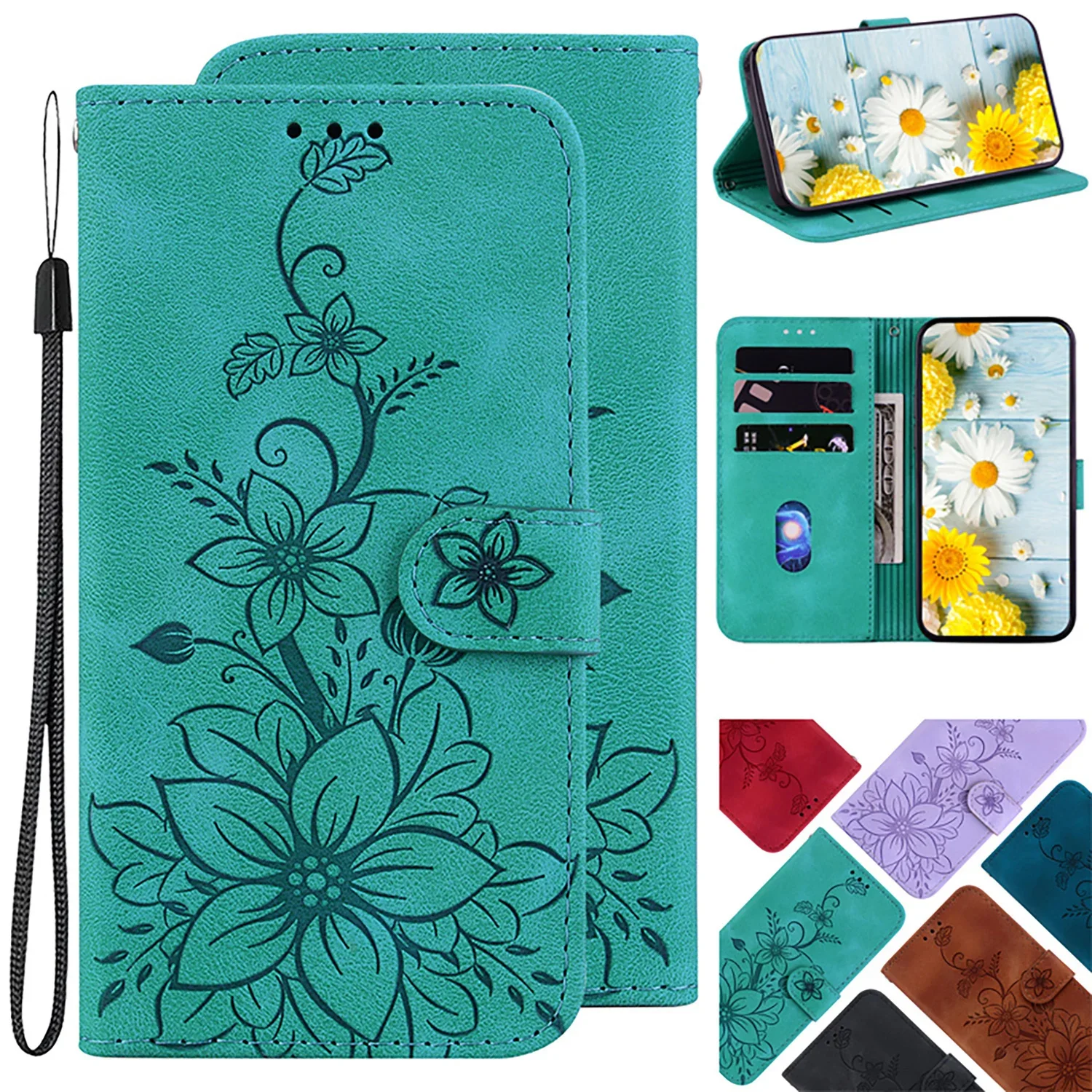 

Leather Phone Case For Honor Play 60 Plus 7A 8X 9x 20 200 400 Lite 200 Smart 20i 200 Pro 5G View 20 Card Slot Wallet Cover