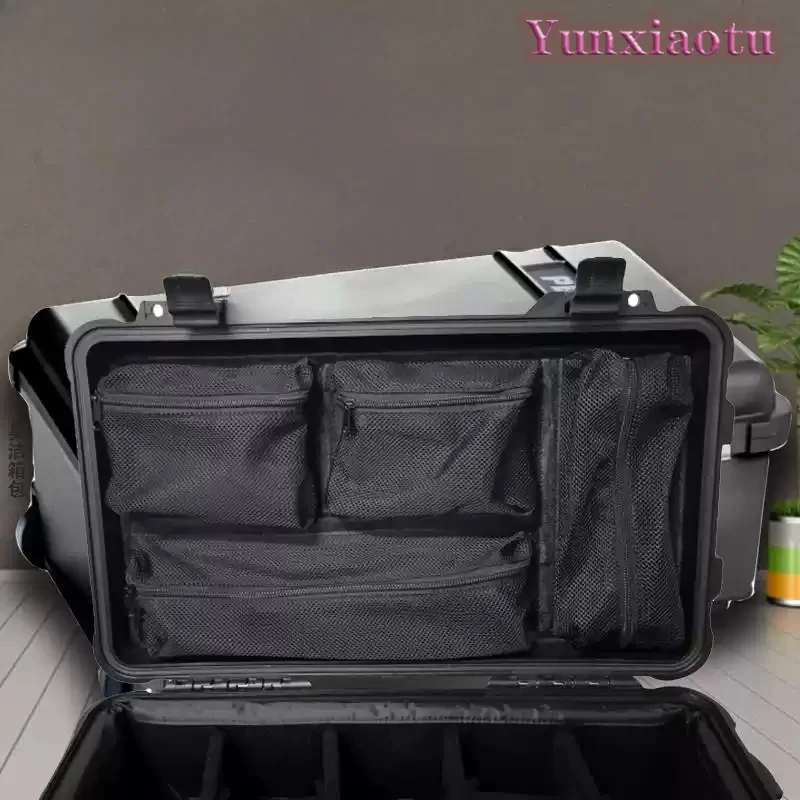 Mesh Lid Organizer for Pelican 1535 Case Laptop Storage Bag 7 Pocket with Screws and Durable