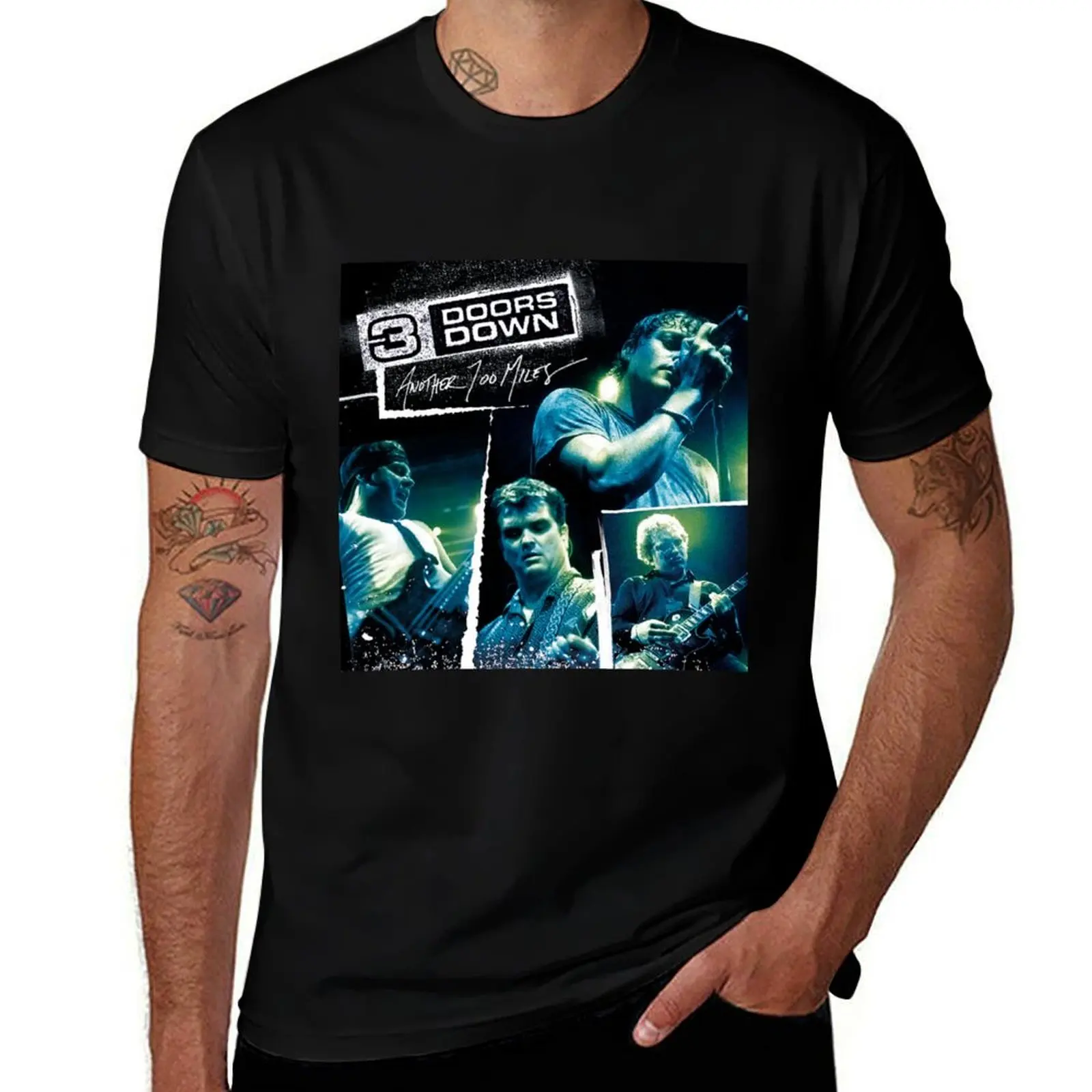 

3 Doors Down another 700 miles T-Shirt anime tshirt t shirt custom print