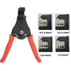 PV wire stripper 1.5-6mm2 solar wire stripper Multi-function solar cable stripper wire cutter