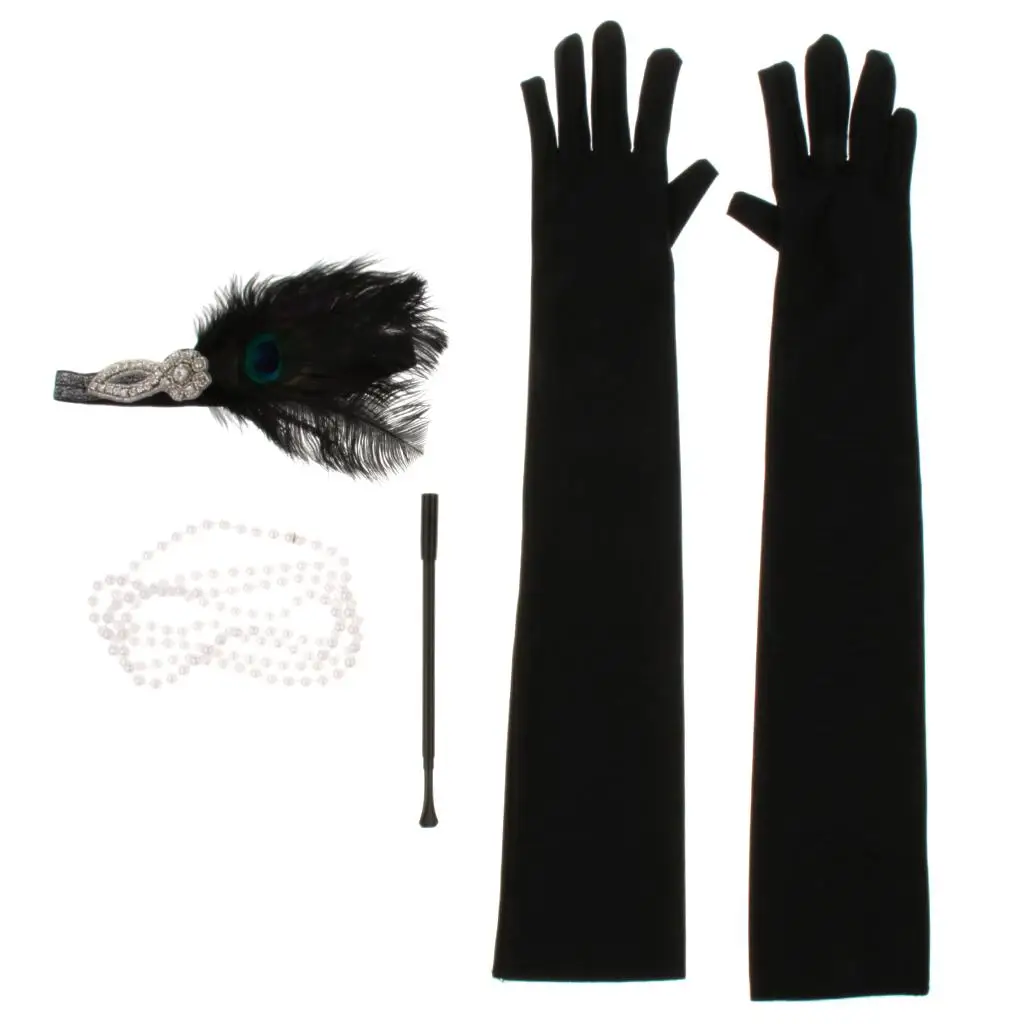 1920s Accessories Fashion Set Theme Party Decoration for Women