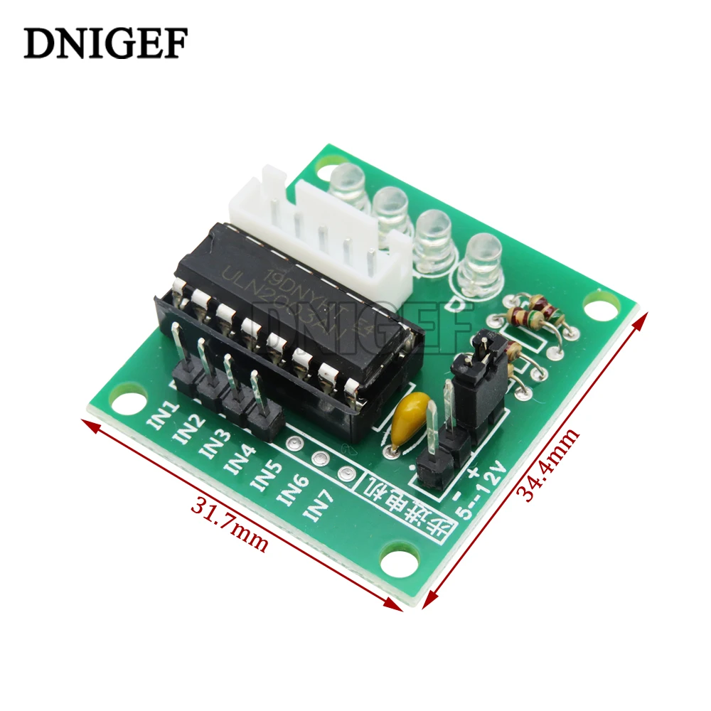 DNIGEF ULN2003 Module Stepper Motor Driver Board Test Module  For Arduino AVR