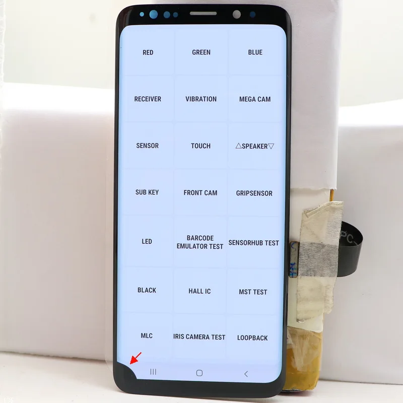 SUPER AMOLED For SAMSUNG Galaxy S9 LCD G960 G9600 G960F G960N G960U Display Touch Screen Digitizer Replacement With Defects