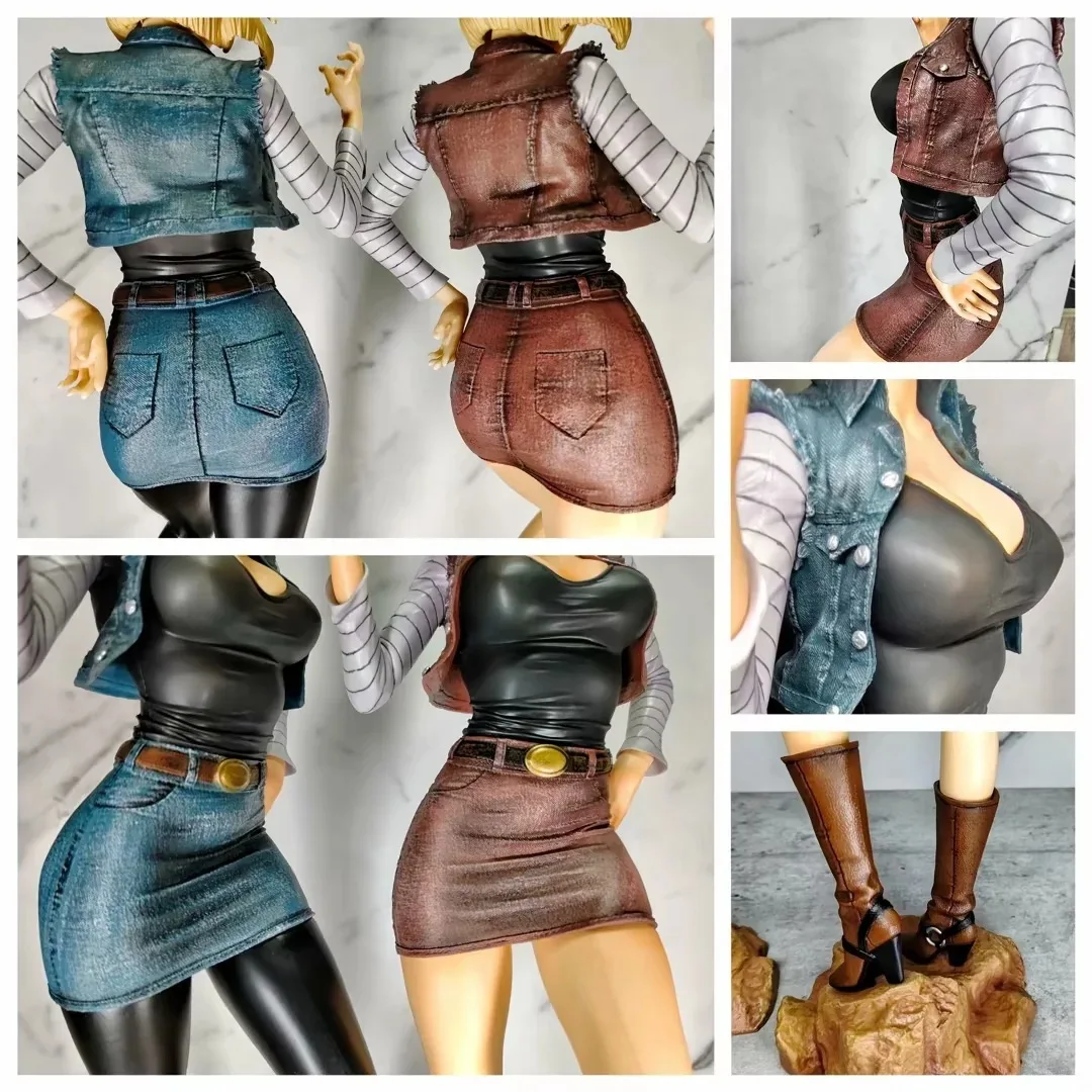 Anime Figures Dragon Ball Z Android 18 Figurine Pvc Dbz Statue Sexy Collectible Model Ornaments Decoration Toys Kid Gift