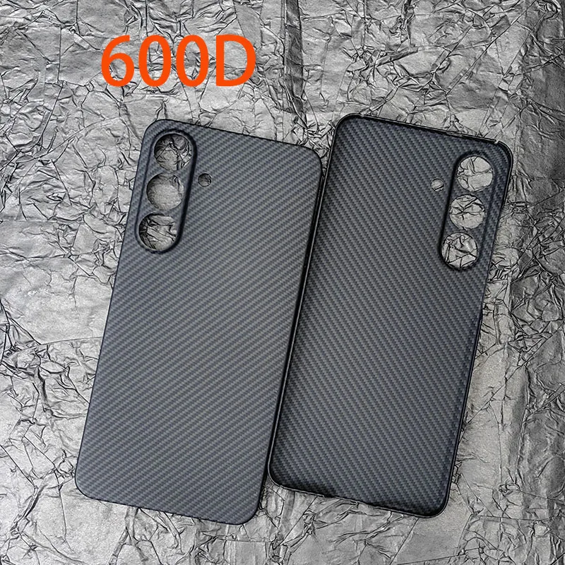 Coque pour Samsung Galaxy S25 FE S25FE ultra-mince en Fiber de carbone véritable aramide Anti-explosion housse de Protection pour téléphone portable