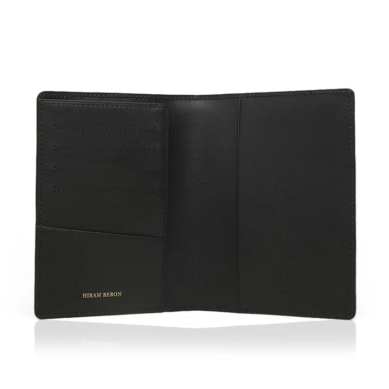 Picture 6: Custom Name Personalized Premium RFID Blocking Saffiano Leather Passport Holder Wallet Gift for Friend or Family