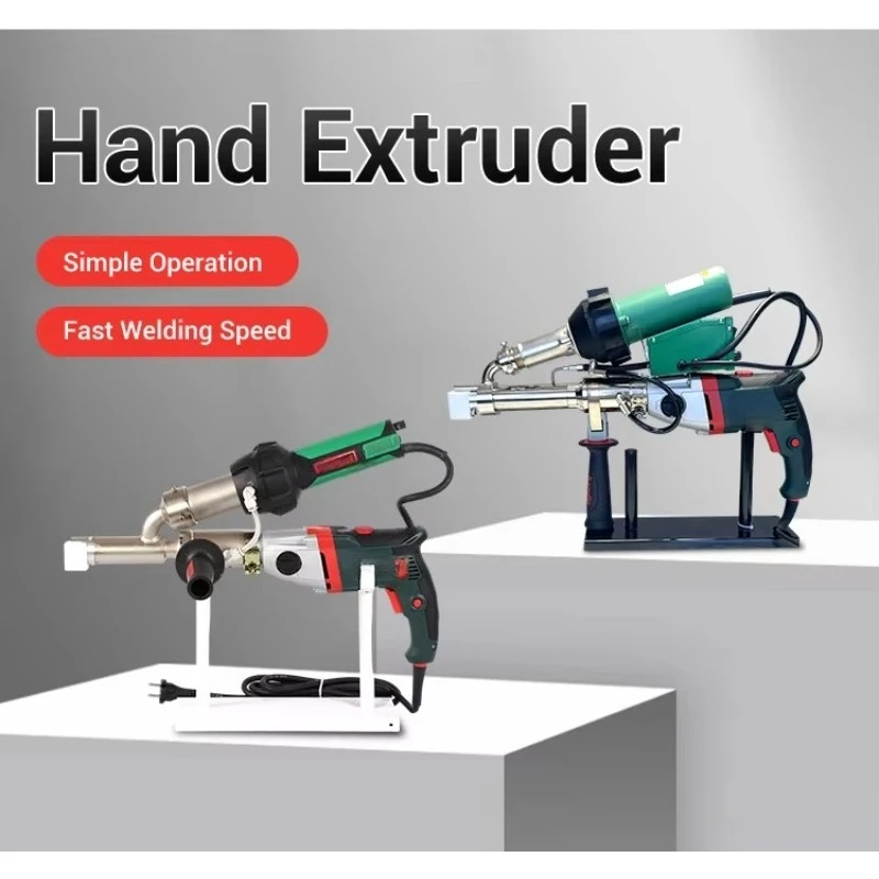 PP PE Weldy 220v 3400w Plastic Sheet Welding Machine Hand Held Industrial Heat Welder Hand Extruder
