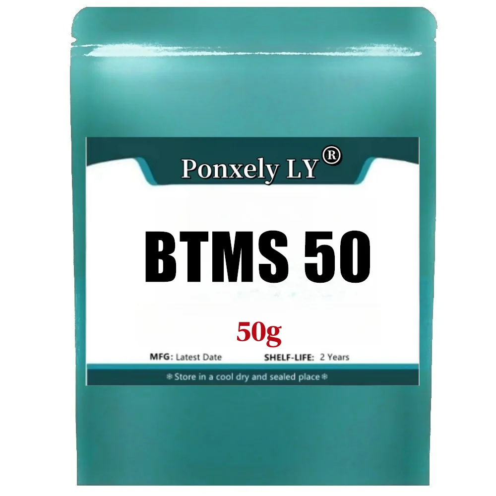 مواد مستحضرات التجميل Btms 50 أفضل سعر عامل تنعيم وتنعيم الشعر، مستحلب