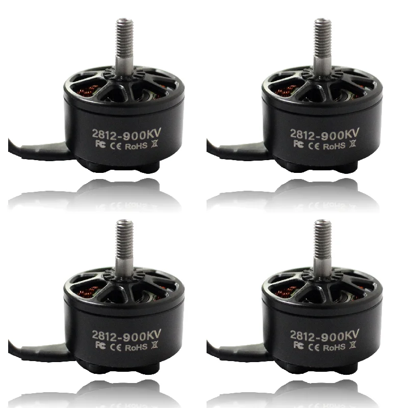 

4 шт. 2812 2812 мотор 900KV 1115KV 3-6S бесщеточный двигатель для радиоуправляемого многовинтового самолета 7 "8" 9 "FPV дрона дальнего радиуса действия DIY части