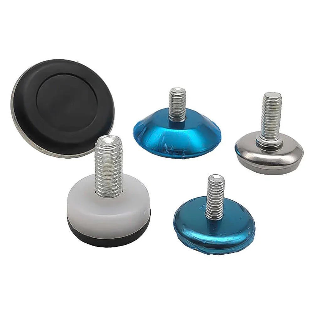 Sainless Steel/Iron Adjustable Feet Pad Screw M6 M10 M8 Table Chair Balck Leveling Foot Pad Furniture Leg Anti-shock Protection image 3