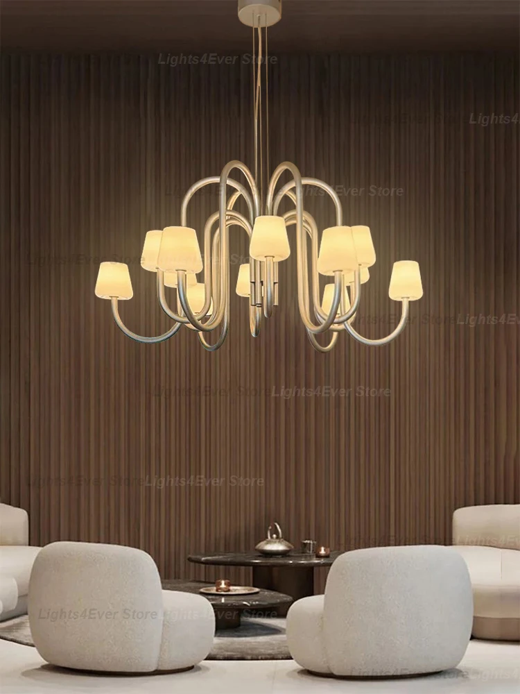 

Modern Bauhaus Handmade White Glass OZ0328 Pendant Light Classcial Home-applicant LED Dimmable Lamp For Dining Room Living Room