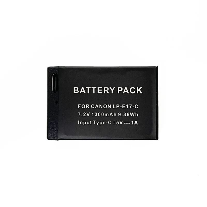 LP-E17 Camera Battery Suitable for Canon 750d m6 200d Digital SLR camera Type-C Direct charging