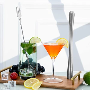 2 adet paslanmaz çelik kokteyl havanı bar kaşık, karıştırma kokteyl havanı, uzun içecek shaker süre kaşık bar aksesuarları 6 Büyük satış, mikser makinesi, bira-no. 6