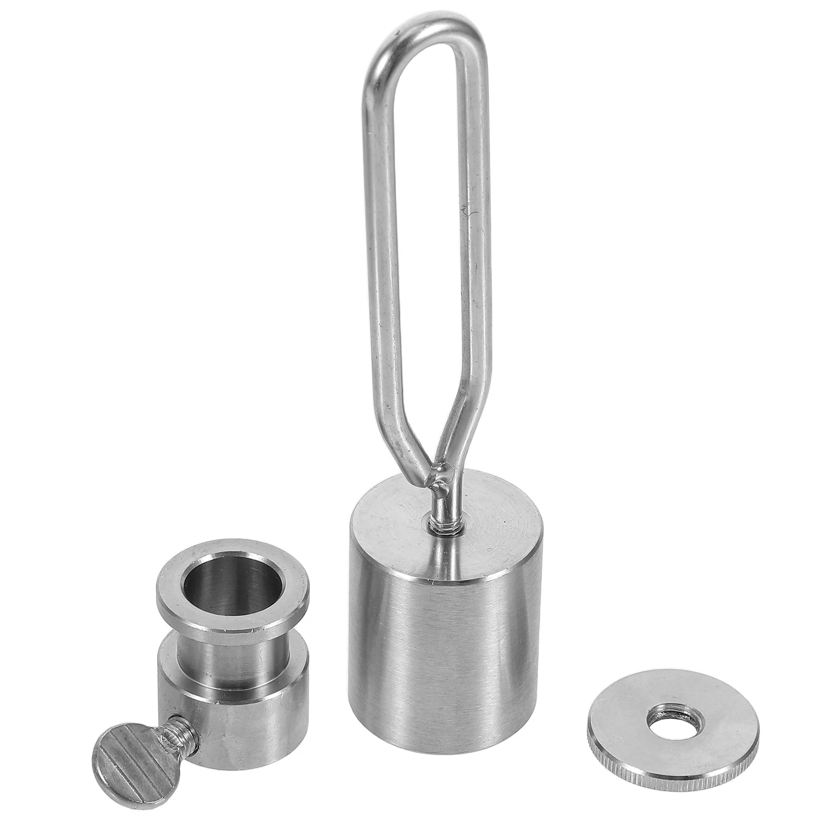 

1 set BBQ Grill Counterweight Stainless Steel Rotisserie Accessories Heavy Duty Spit Weight Limit Block Outdoor Grilling Tools