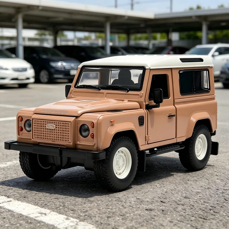 

Модель внедорожника Land Rover 2023 из сплава, масштаб 1:24, с открывающимися дверями, подходит для коллекции и может быть подарен.