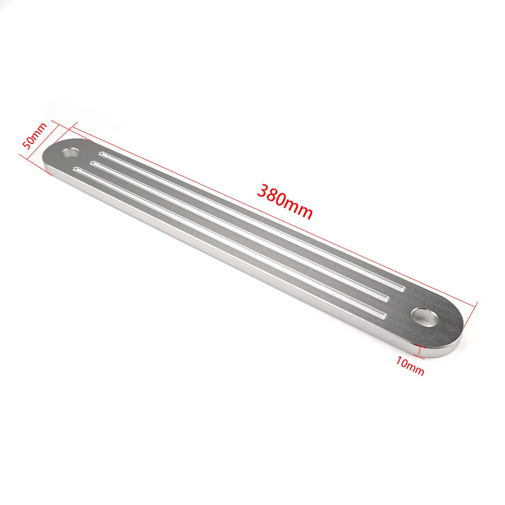 TSP-1 & TSP-2DP Marine Transom Support Plate For Top Bolt Pattern Of Outboard, 12Inch X 2Inch,10Inch Bolt Hole Pattern