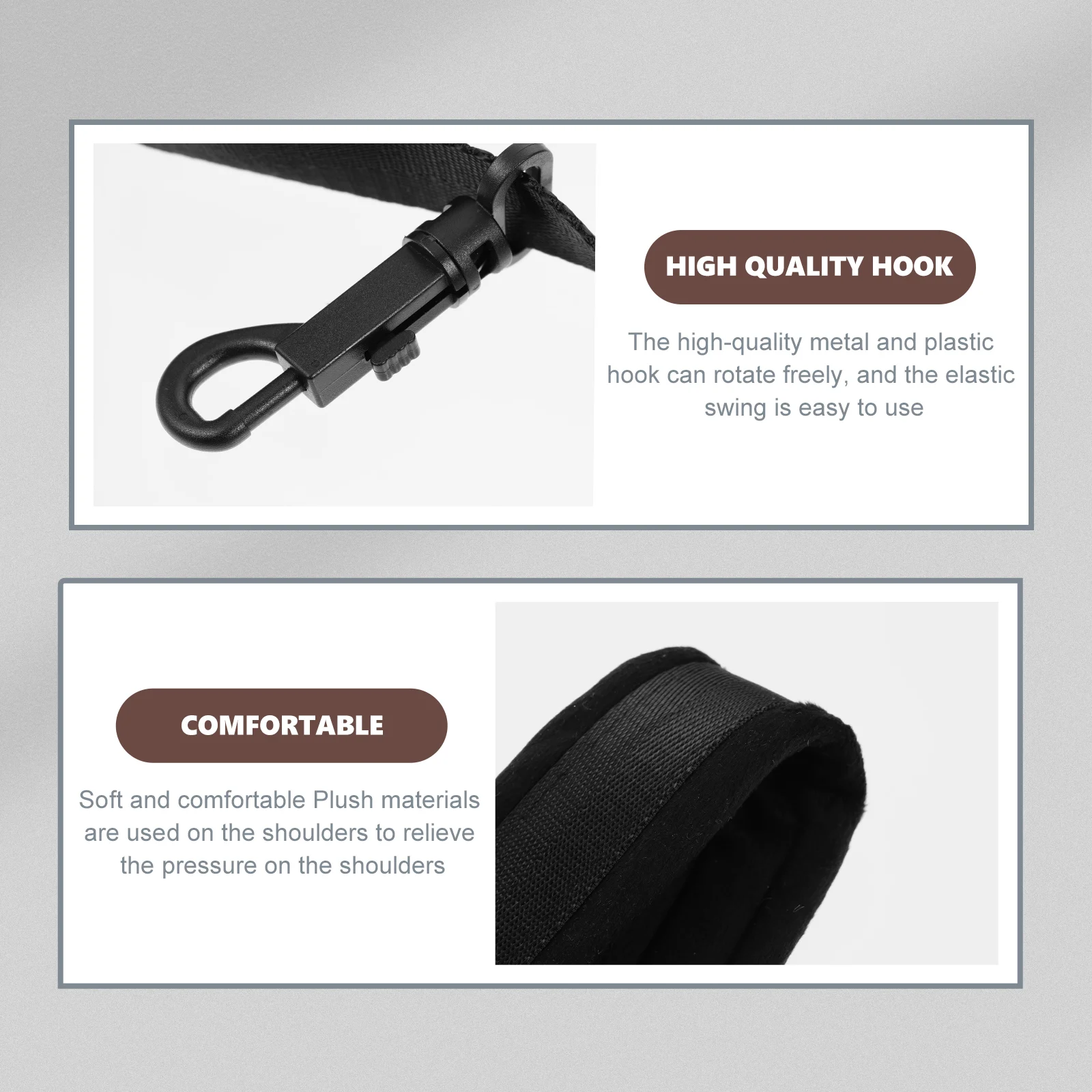 

Saxophone Shoulder Strap Belt Harness Chest Double Nylon Straps Accessories Child