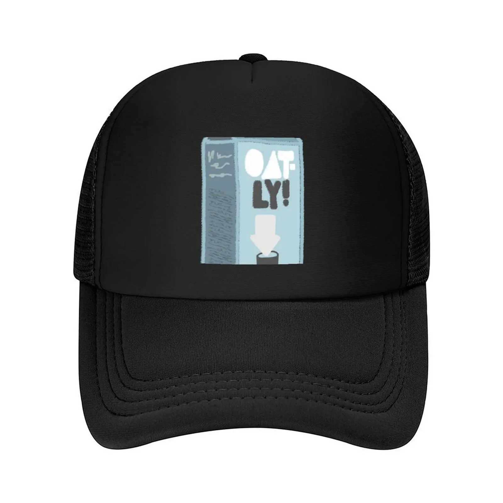 

Oatly oatmilk carton Baseball Cap Anime Hat Sunscreen Fashion Beach Golf Hat Man Men's Baseball Women's