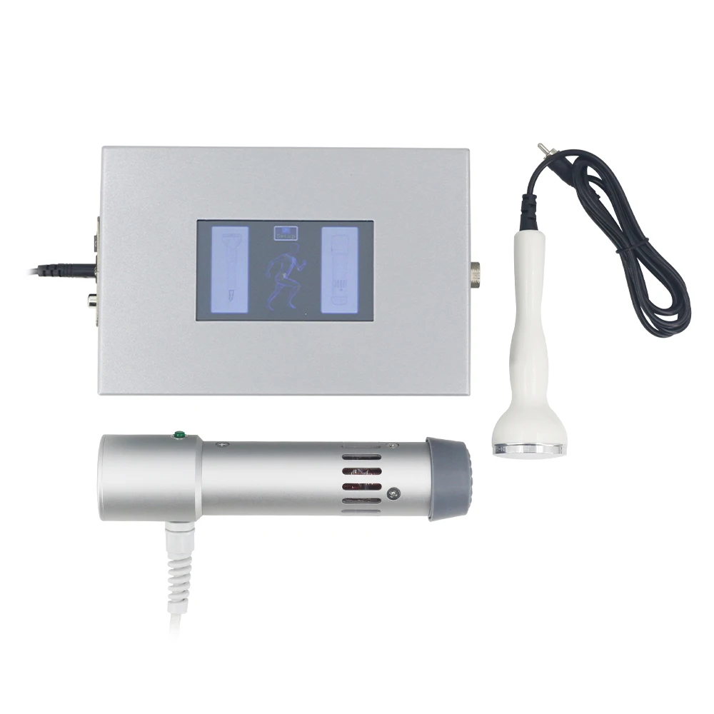 Shockwave Therapy Machine For ED Treatment  Body Waist Pain Deep Massage 2 In 1 Physiotherapy Ultrasonic Instrument