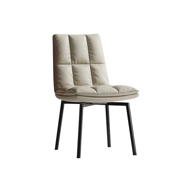 

Italian minimalist dining chair, home dining table, high-end leather can choose back chair desk makeup stool