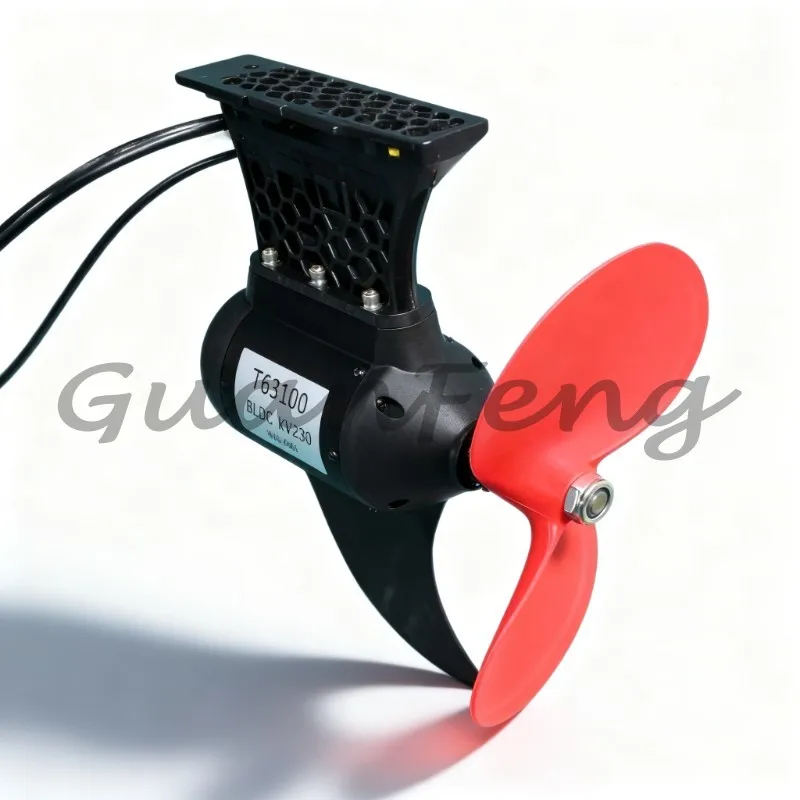 T63100 Waterproof Brushless Underwater Motor Thruster, 24-48V 2500W High-power DIY Accessories, for Paddle Boards, Kayaks