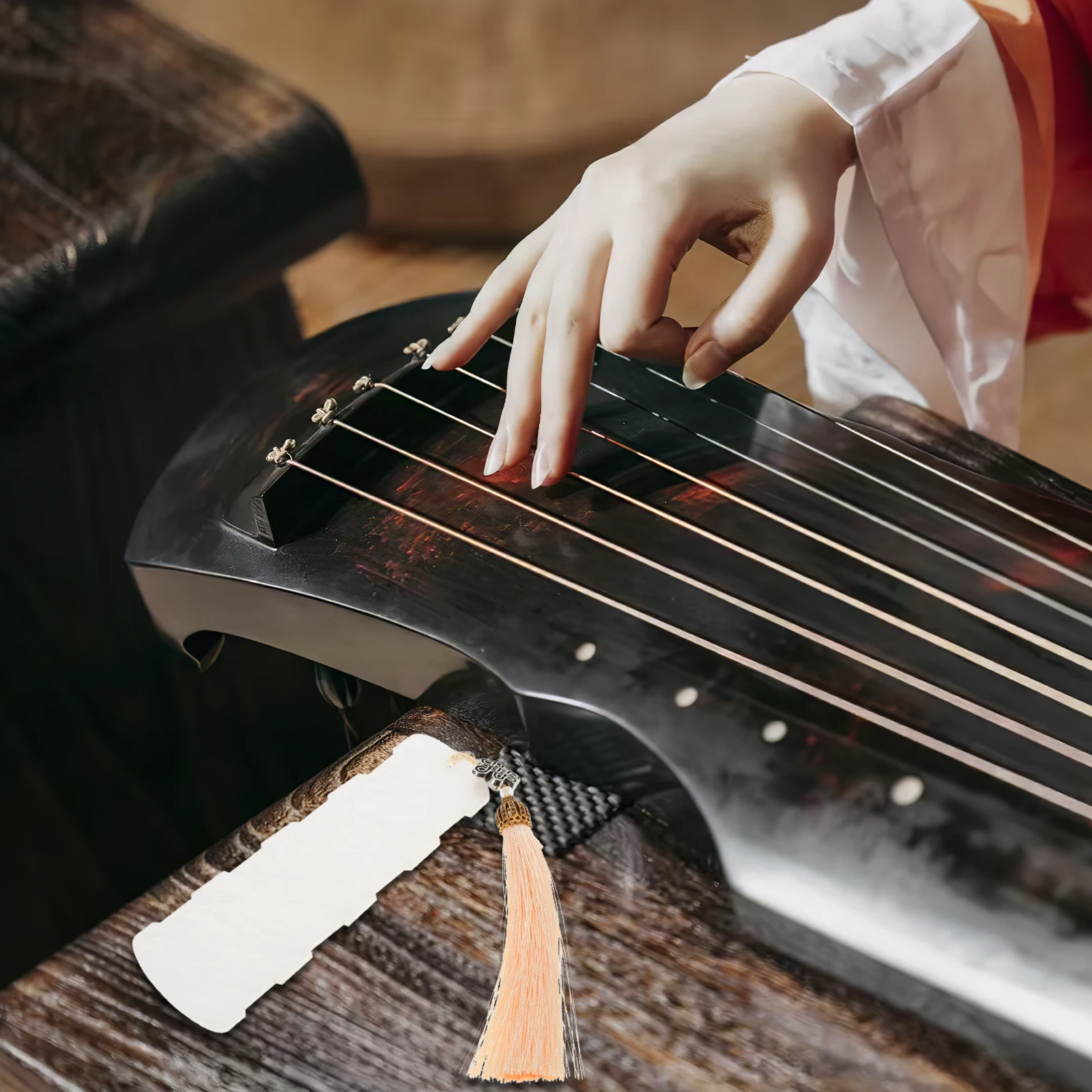 

1pcs Guzhengs Nail Storage Board Acrylic Nail Organizer For Guzhengs Pipa Guitar Finger Picks Compact Reusable Protector