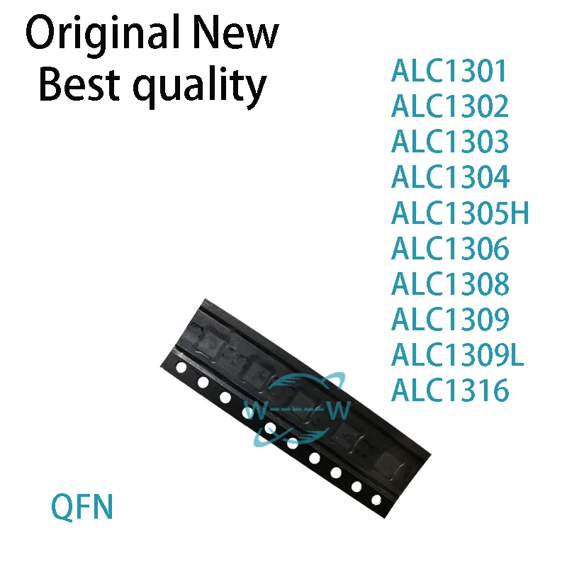 (2 PCS)NEW ALC1301 ALC1302 ALC1303 ALC1304 ALC1305H ALC1306 ALC1308 ALC1309 ALC1309L ALC1316 QFN IC CHIP