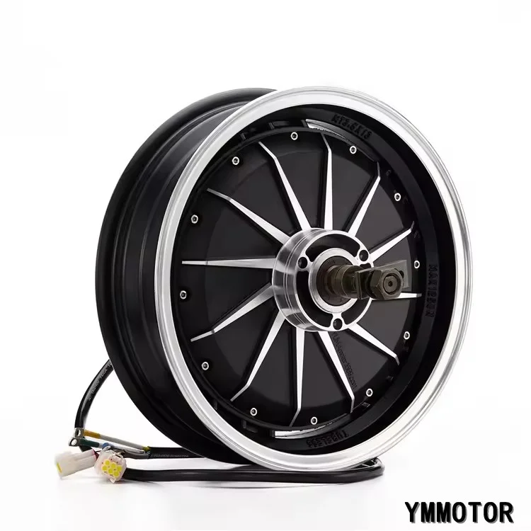 YM 13 Inch 3000W 72V High Power Brushless Gearless E-Scooter In-Wheel Hub Motor Super Power