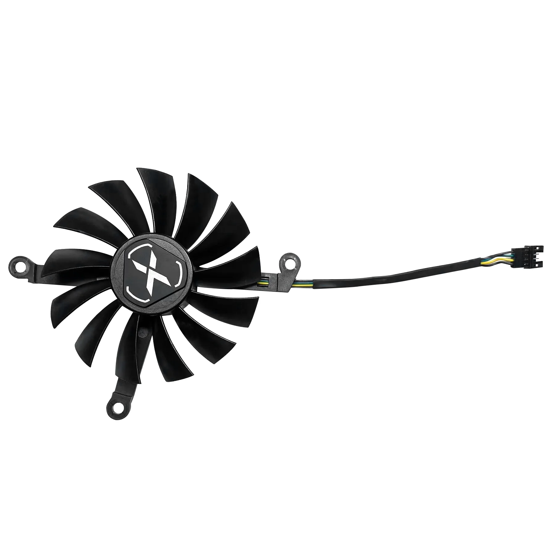 Imagem -03 - Ventilador de Placa de Vídeo para Xfx rx 6800 6800xt Velocidadester Merc Swft Pld10015b12h Pla09215b12h Refrigerador Gpu r X6800 Rx6800xt