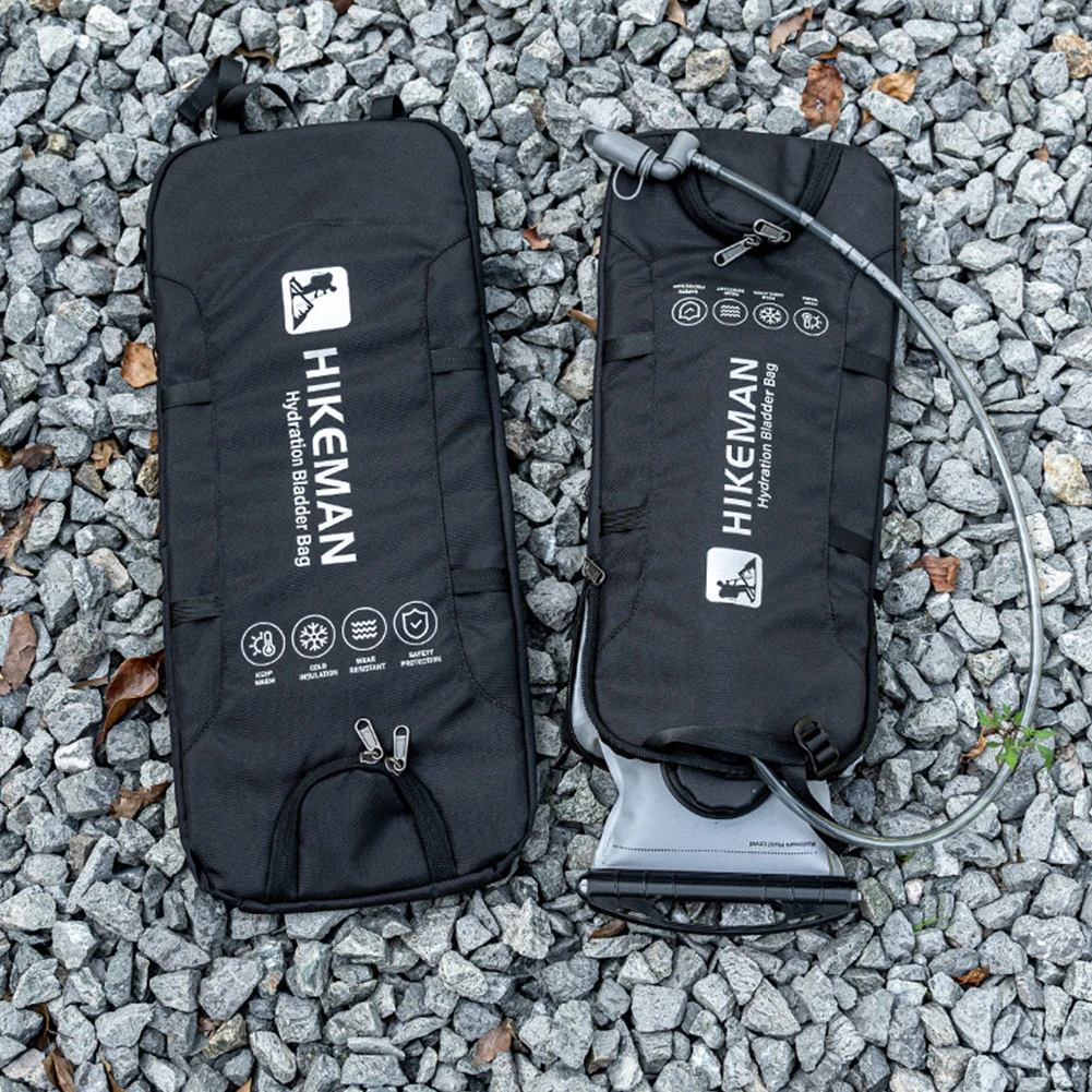 Bolsa Térmica Isolada para Reservatório de Água de 1-2L e 2-3L, Capa Protetora Isolada Resistente à Água para Caminhadas, Ciclismo, Camping e Esqui