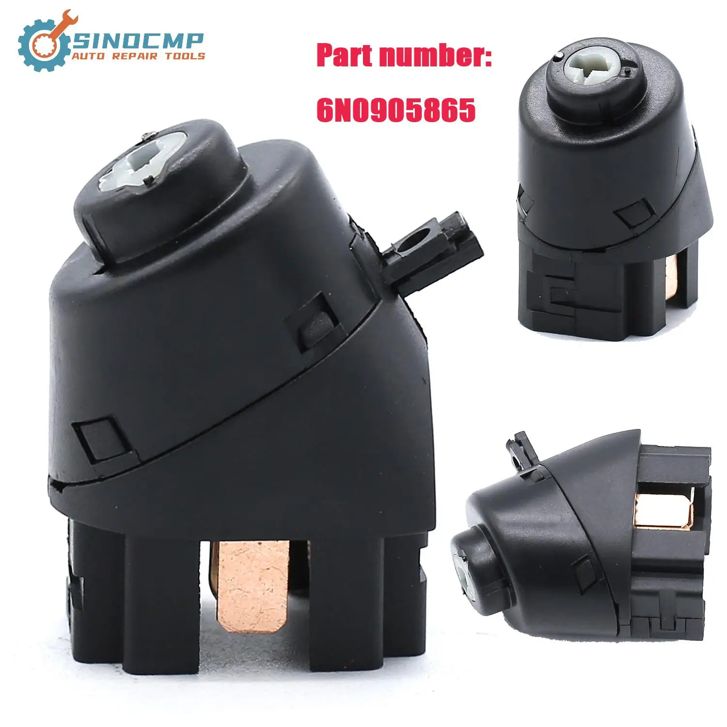 

6N0905865 New Universal Ignition Starter Switch For Arosa Cordoba Ibiza Inca Toledo Lupo Jetta Polo Transporter T4 Vento Parts
