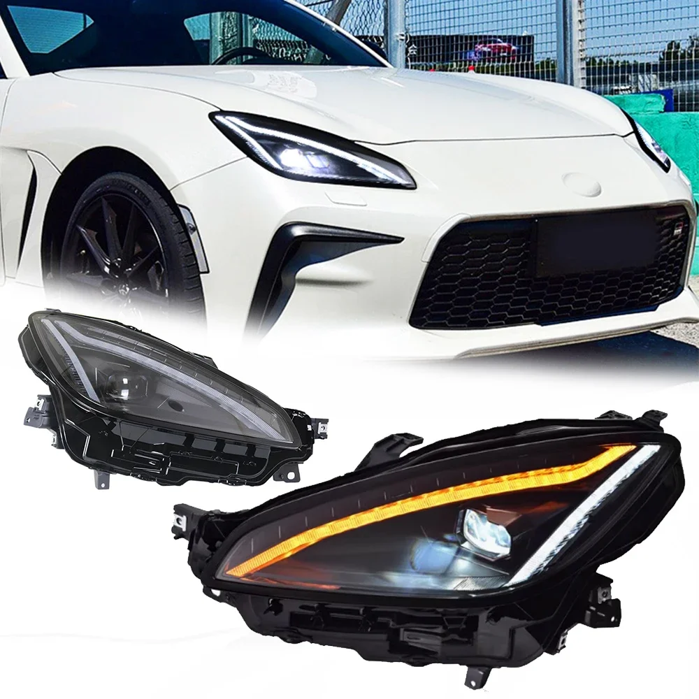 

LED HeadLights For TOYOTA GR86 BRZ 20-23 New Style Full Led DRL Car Head Lamp Assembly Signal Accessories Modified Lamp
