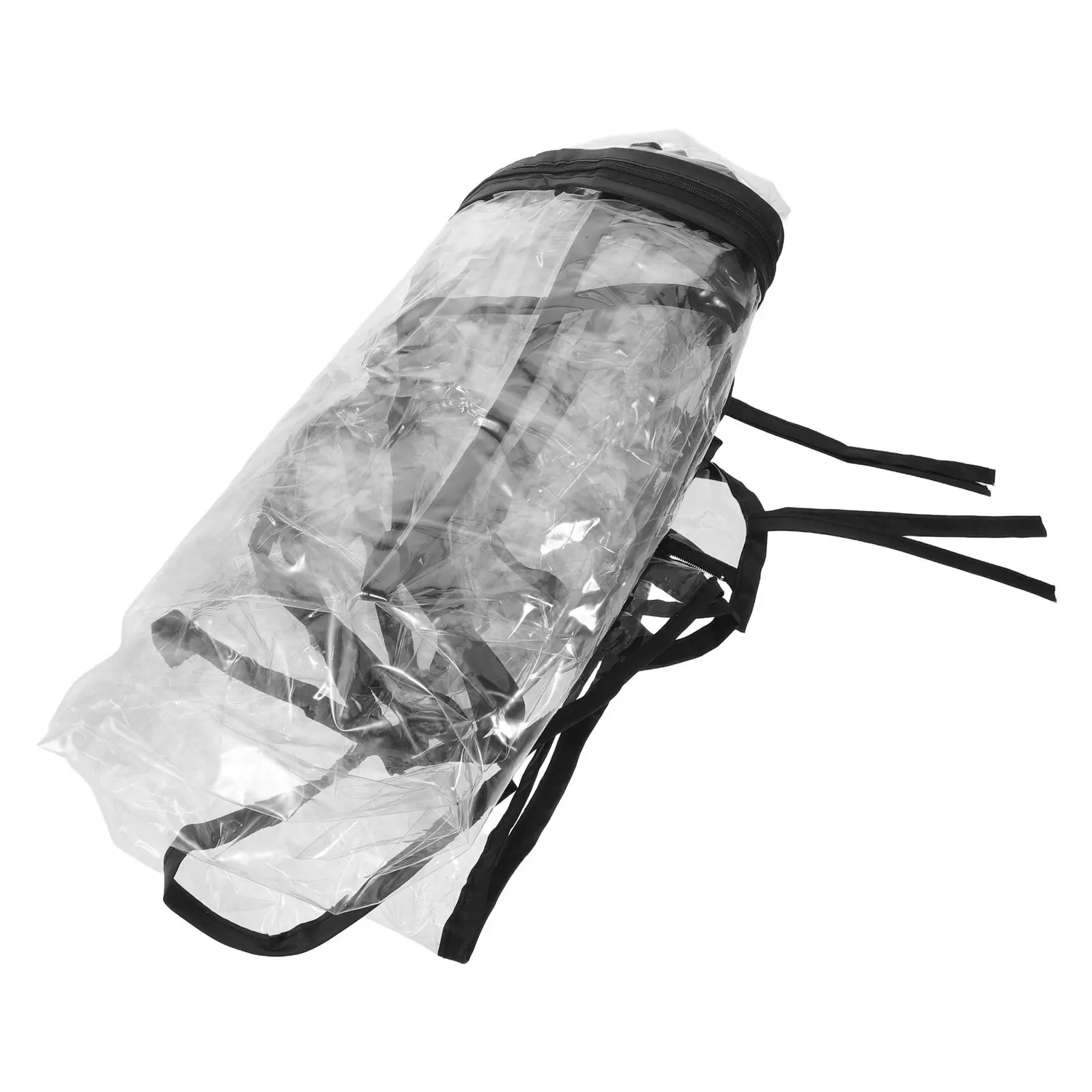 Double Stroller Rain Cover Waterproof Windproof Clear Thick PVC Shield Twin Pram Rain Protector Outdoor Baby Stroller Raincoat 3