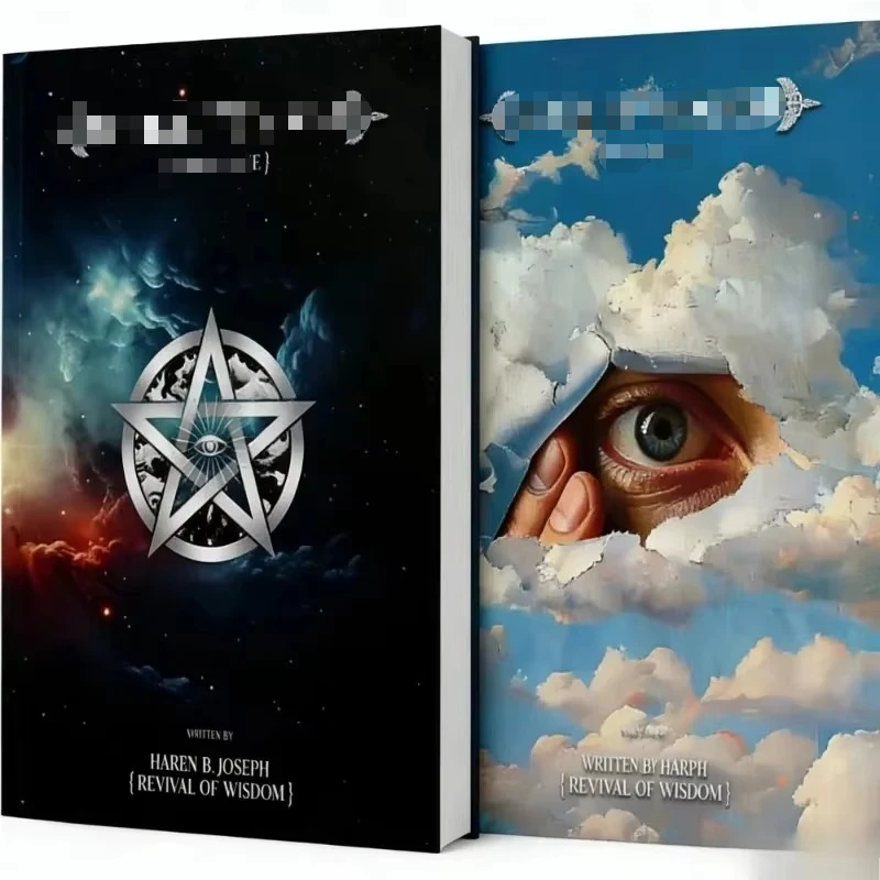 2026 Book of Wisdom with Colorful Pages Philosophical Life Guidance Notebook for Self Reflection and Meditation