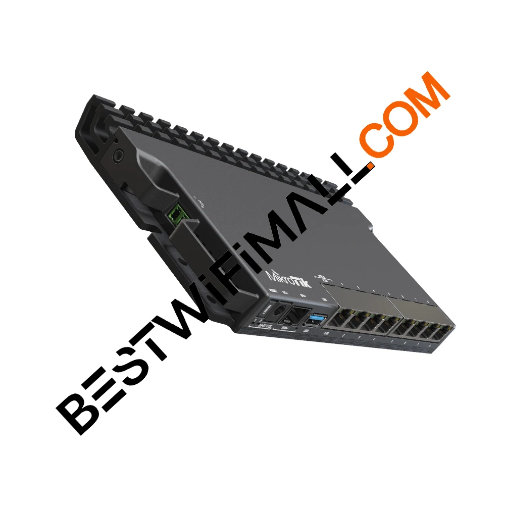 

MikroTik RB5009UG S IN Router Ultimate Heavy-Duty Home Lab Smart With USB 3.0 1G and 2.5G Ethernet & 1x10G SFP+Cage