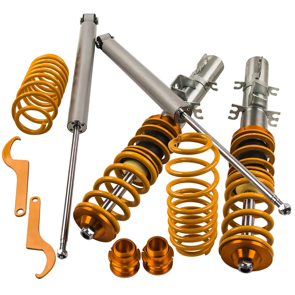 4pcs/set Coilover Suspension Kit For Seat Leon 1M1 Audi TT 8N Coil Spring Shock Absorbers