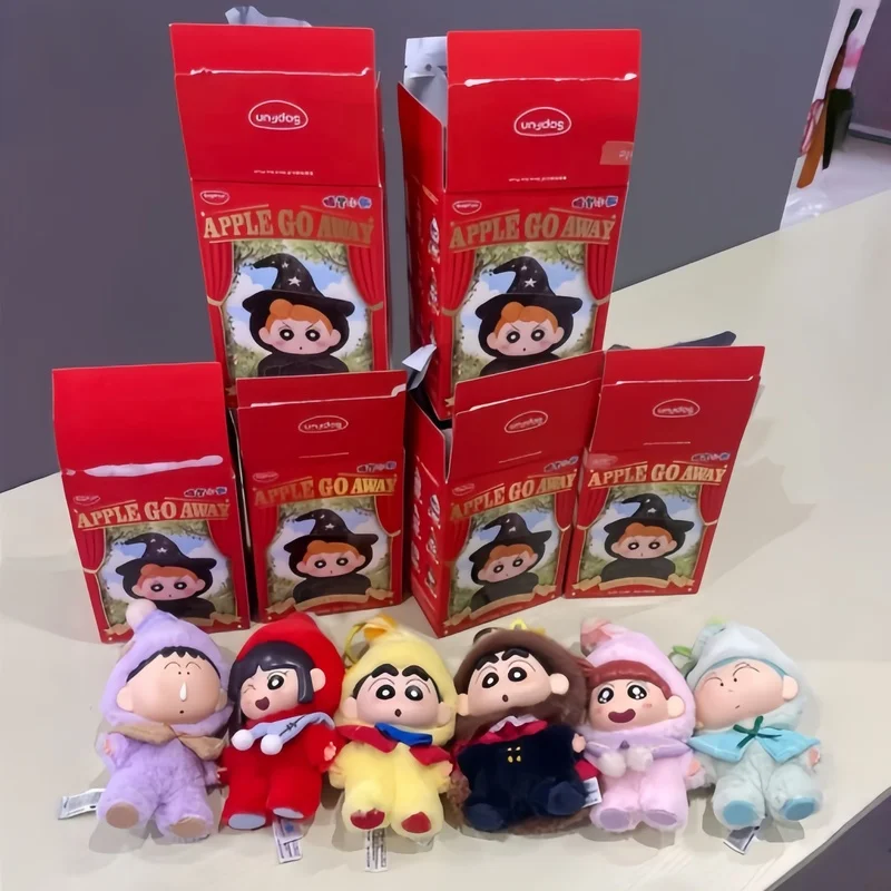 

SOPFUN Genuine In-Stock Crayon Shin-chan Dwarf Fairy Tale Vinyl Figure Blind Box Trendy Toy Pendant Doll Collectible Toys Gifts