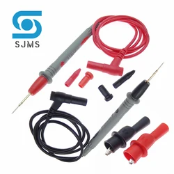 Multimeter Test Leads Universal Cable AC DC 1000V 10A20A Measuring Probes Pen for Multi-Meter Tester Wire Tips oft-silicone-wire