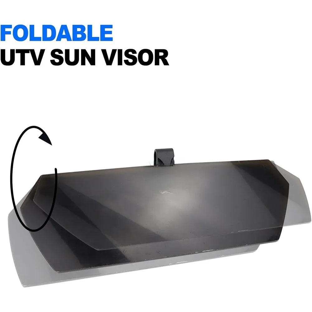 Acrylic Glass Sun Visor Day And Night Use As Shown In The Figure Long-Lasting Performance Wear-Resistant Function