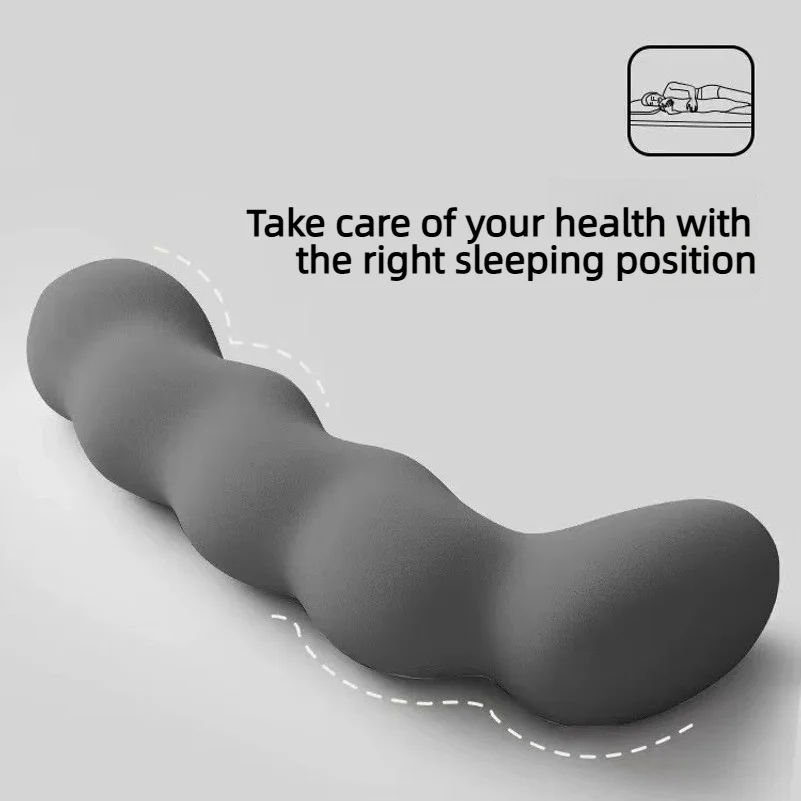 Ice silk pillow for womensleeping pillowside sleeperpillowlegsuppor pillowcoolinglongpillow, removable and washable, sofa pillow 4