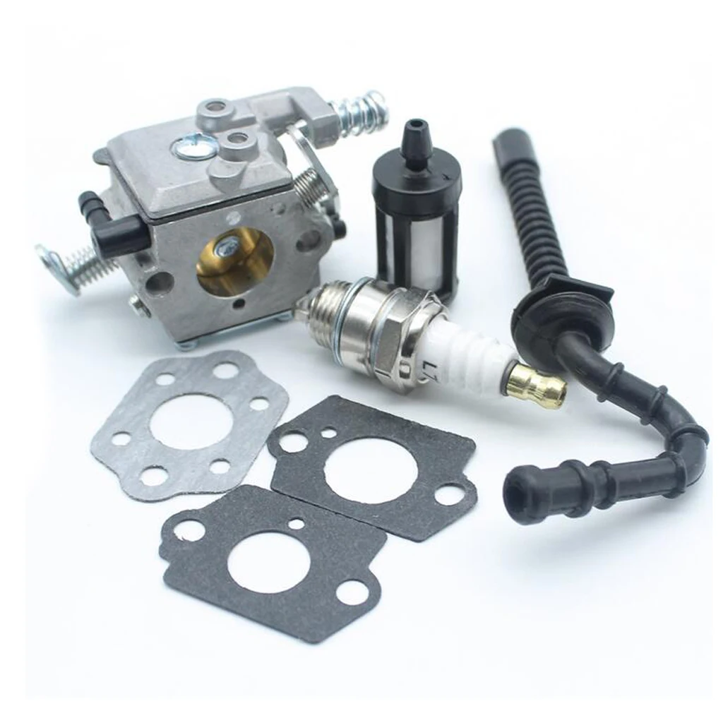 Metal Carburetor Kit Fuel Filter Chainsaw Repair Set for 021 023 025 MS230 MS250 Accessories