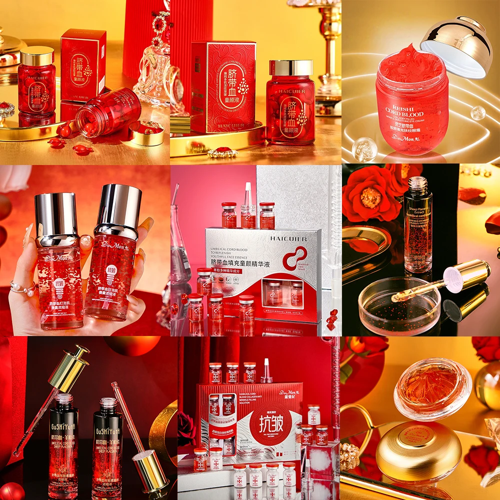 

Umbilical Cord Blood Collagen Essence Softening Skin Moisturizing Nourishing Firming Face Serum Beauty Skin Care Products