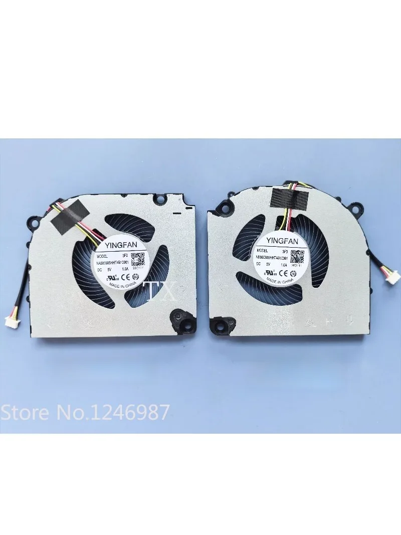 Nowy wentylator CPU GPU do YINGFAN NA800805HHT4B10001 3F3 3F2 — zdjęcie produktu 5