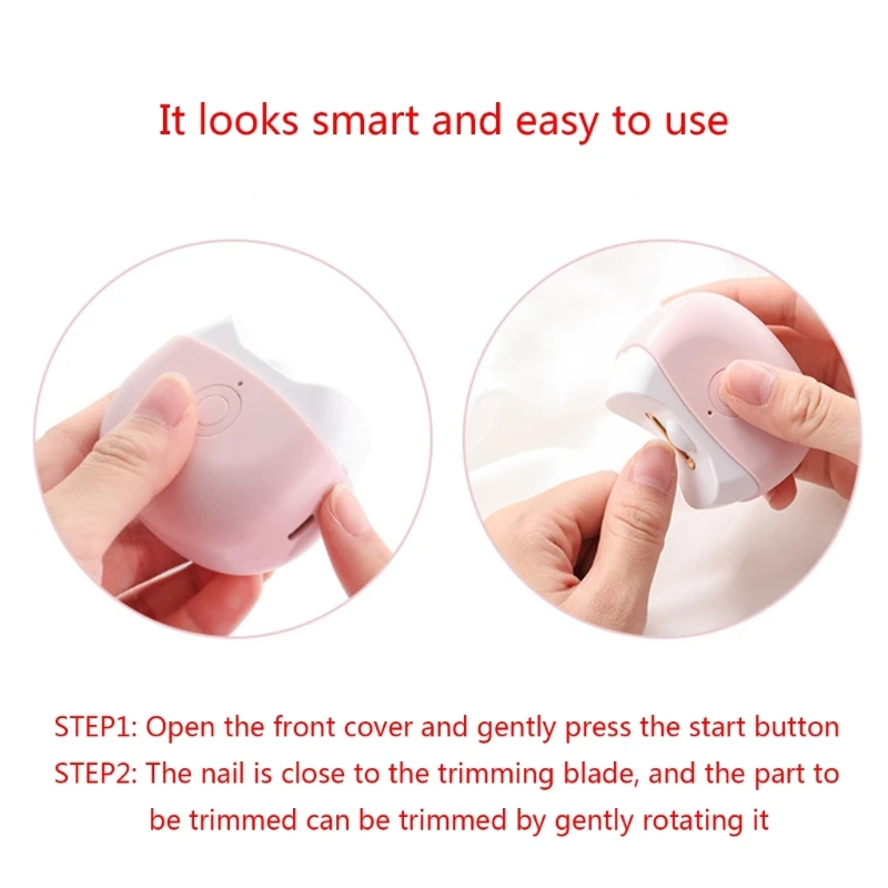 Electric Fingernail Toenail Cut for Elderly, Adults, Children