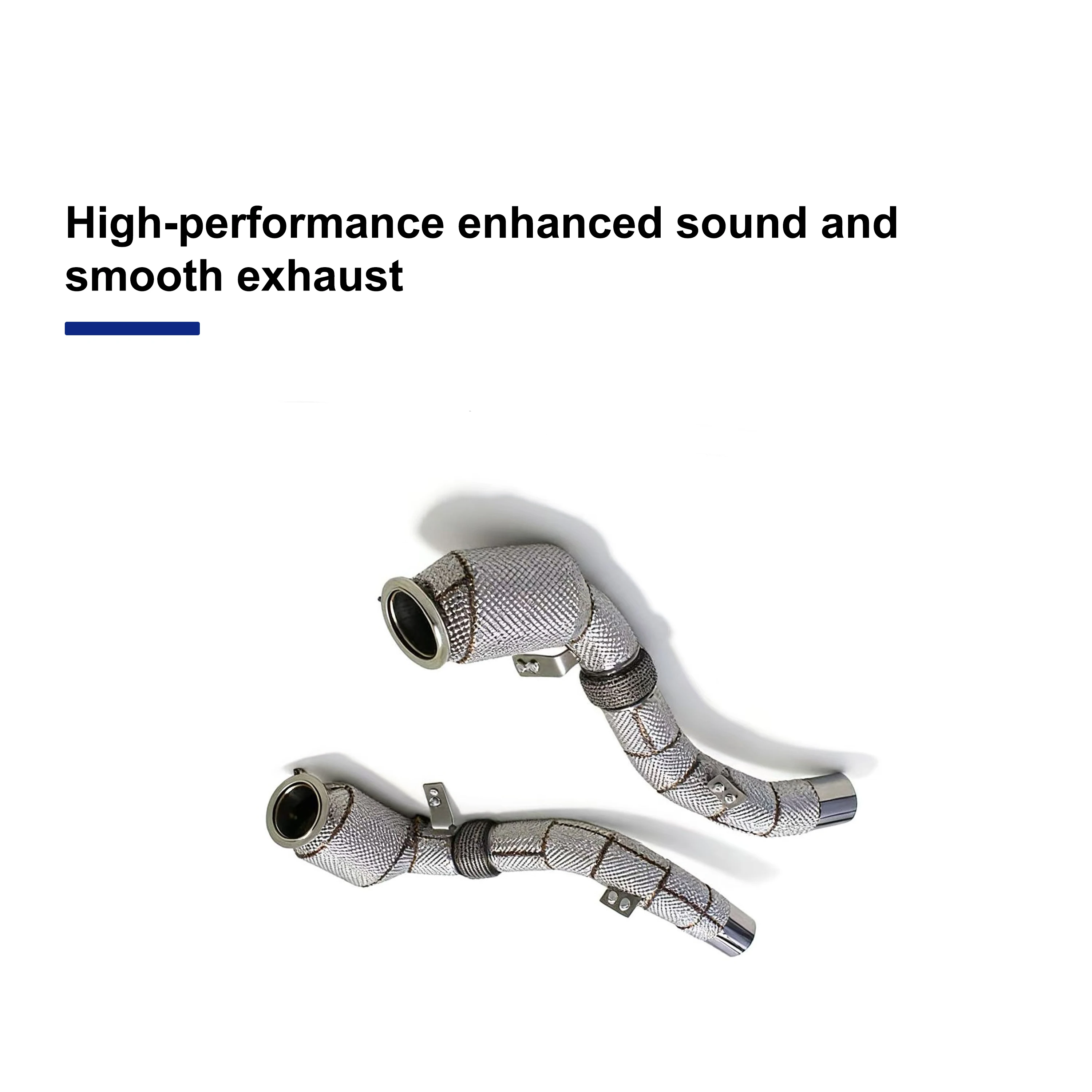 ACE Schnelle Lieferung Auspuffrohr Downpipe für BMW m550i 750i m850i X5 X6 X7 M50i N63 4.4T Freifluss-Auspuffanlage mit Katalysator – Detail 5