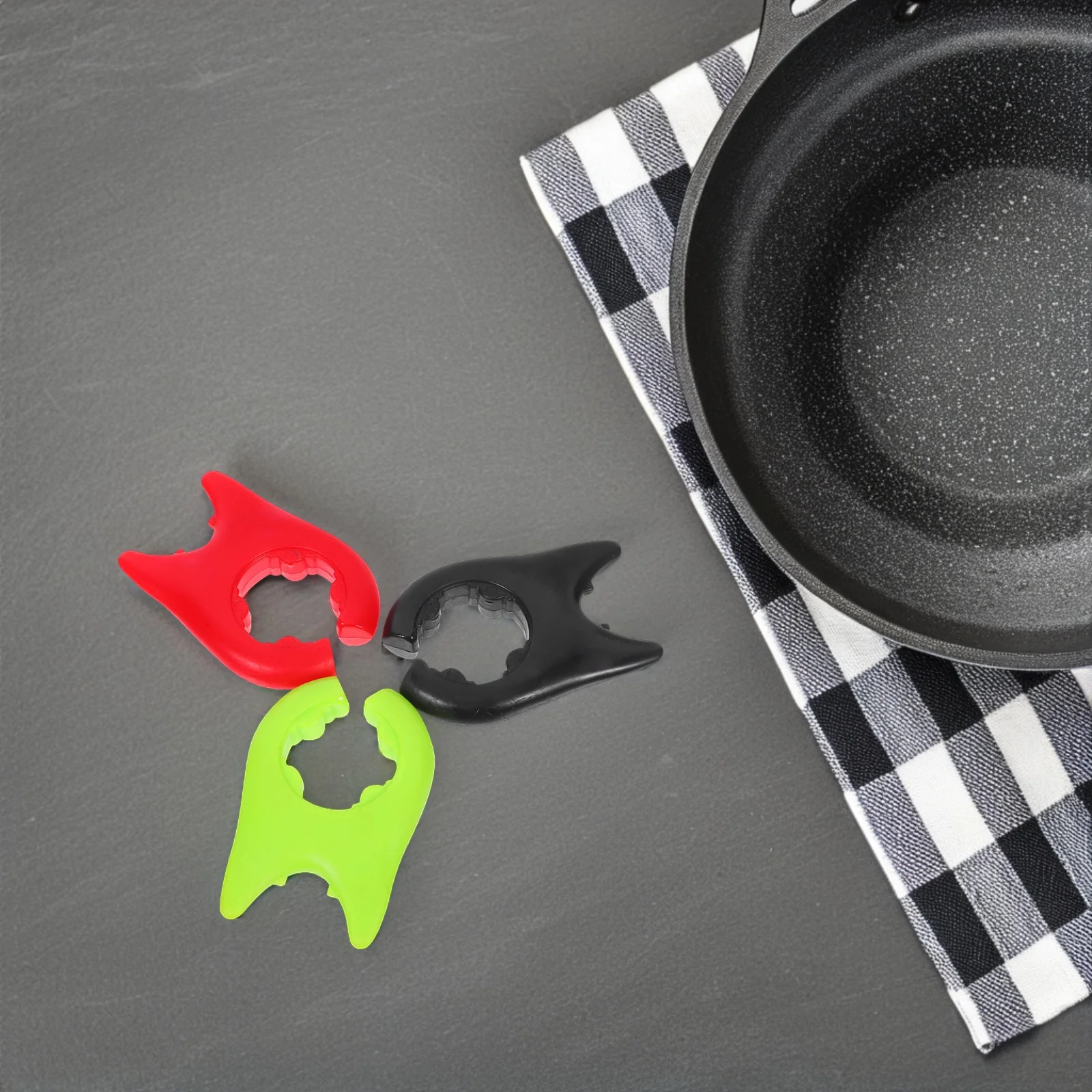 

10 Pcs Spatula Rack Kitchen Stand Organiser Pot Utensil Storage Pan Hanging