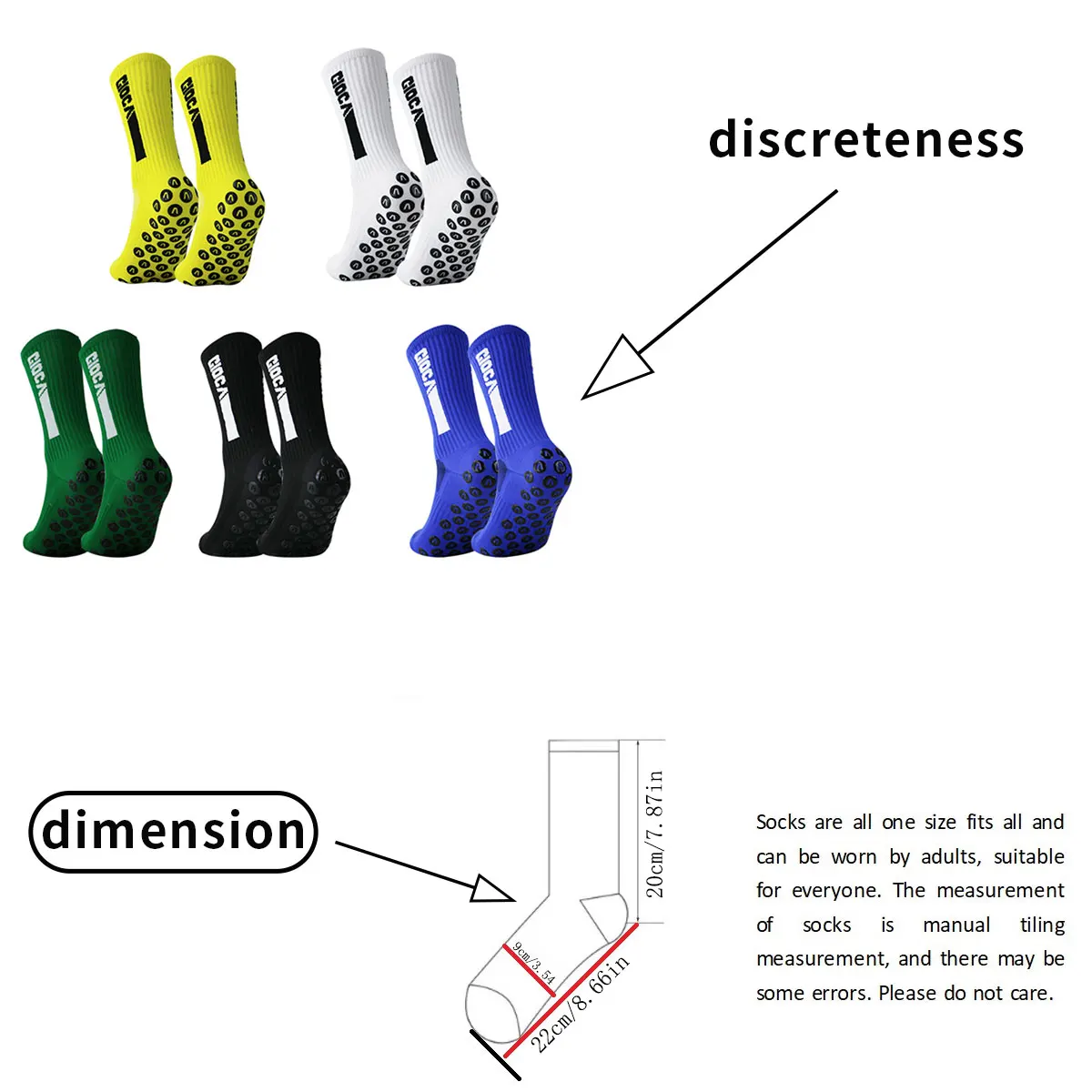 5/10/12 pairs of professional sports socks, football socks, yoga socks, outdoor sports socks, socks loved by athletes