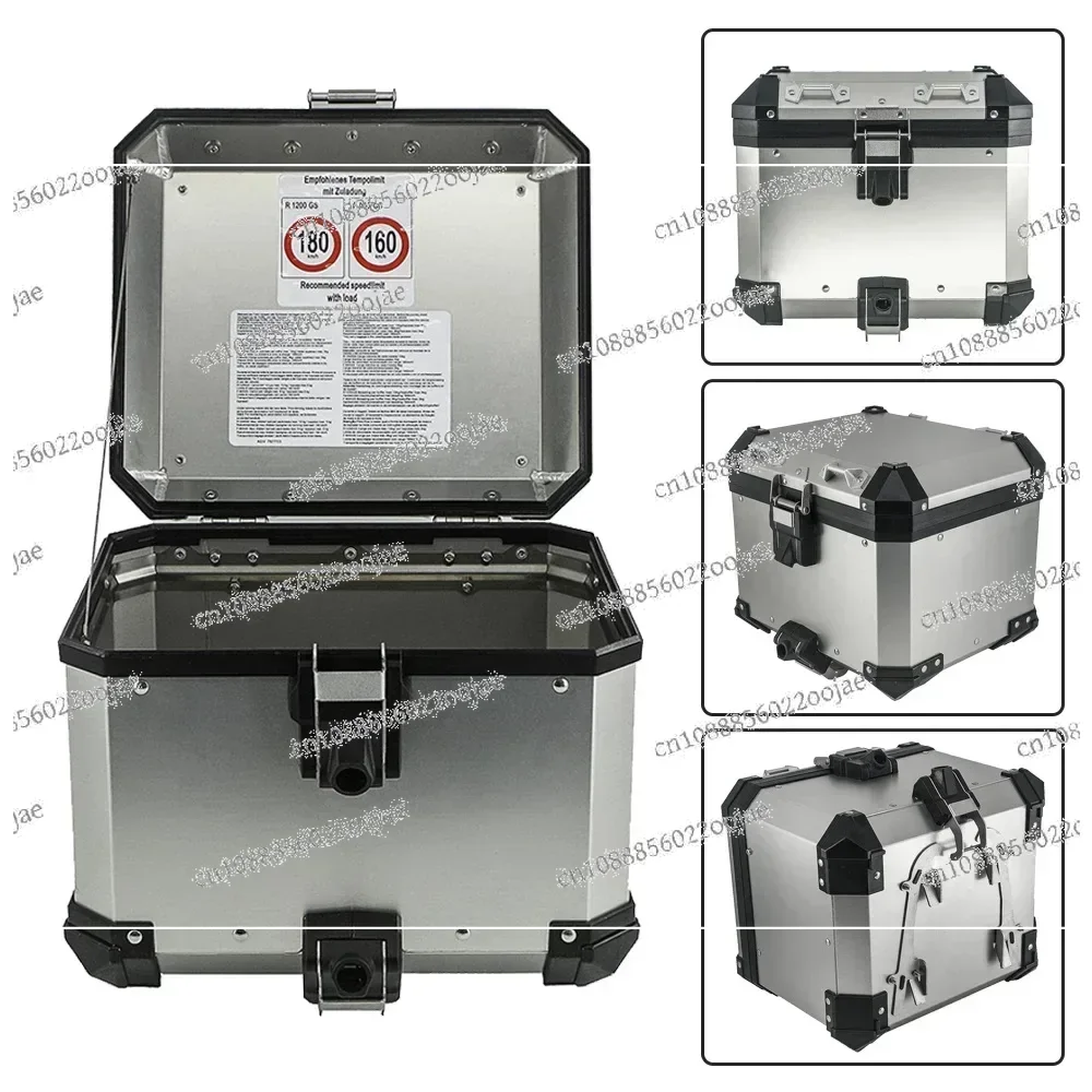 

Подходит для R1200GS R1250GS Adventure Adv LC 2014-2022, боковая панель, защита верхней коробки, алюминиевая задняя сумка, задняя часть багажа