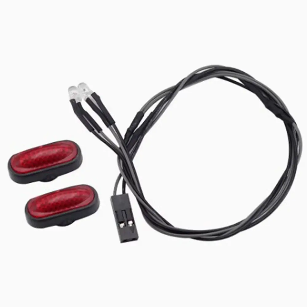 1/8 1/10 1/14 Rc Crawler Car Turn Signal Trailer Truck Motorcycle Light 3 Colors Plastic Universal Brake Lights for 1 Pair